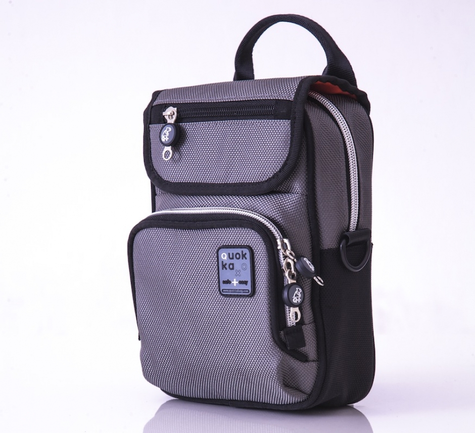 Vertical Bag – Grey – Quokka